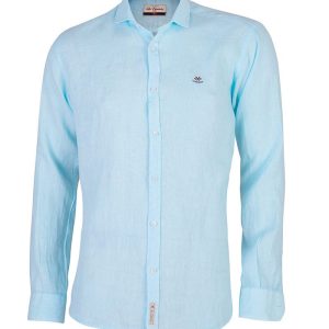 Camisa La Española Lino Azul Cielo 56143