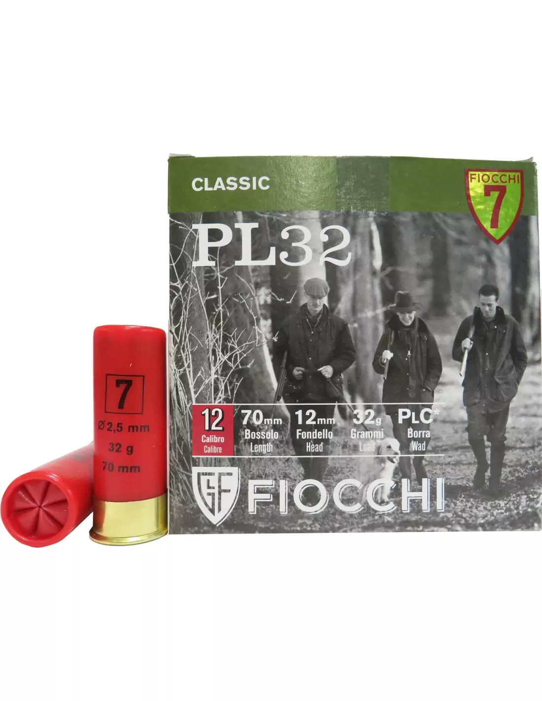 CARTUCHO 32GR PL FIOCCHI CAL.12