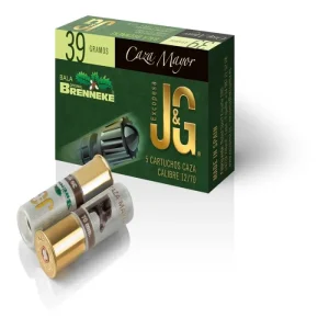 CARTUCHO BALA JG BRENNEKE 39GR. CAL.12