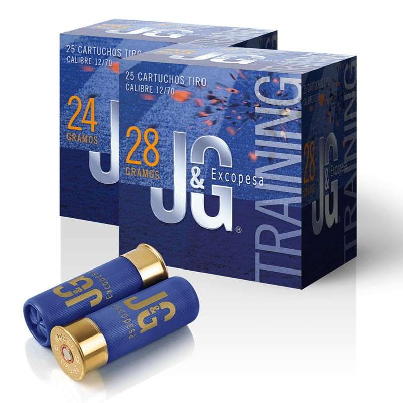 CARTUCHO 28GR-PL.8 JG TRAINING CAL.12