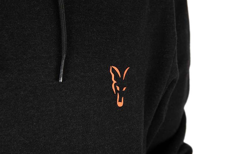 FOX COLLECTION HOODY BLACK/ORANGE - Imagen 7