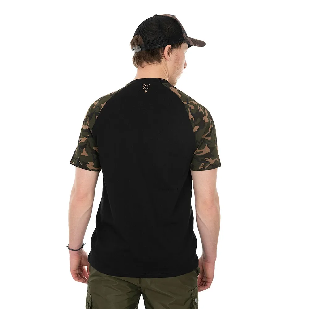 CAMISETA FOX BLACK/CAMO RAGLAN - Imagen 3