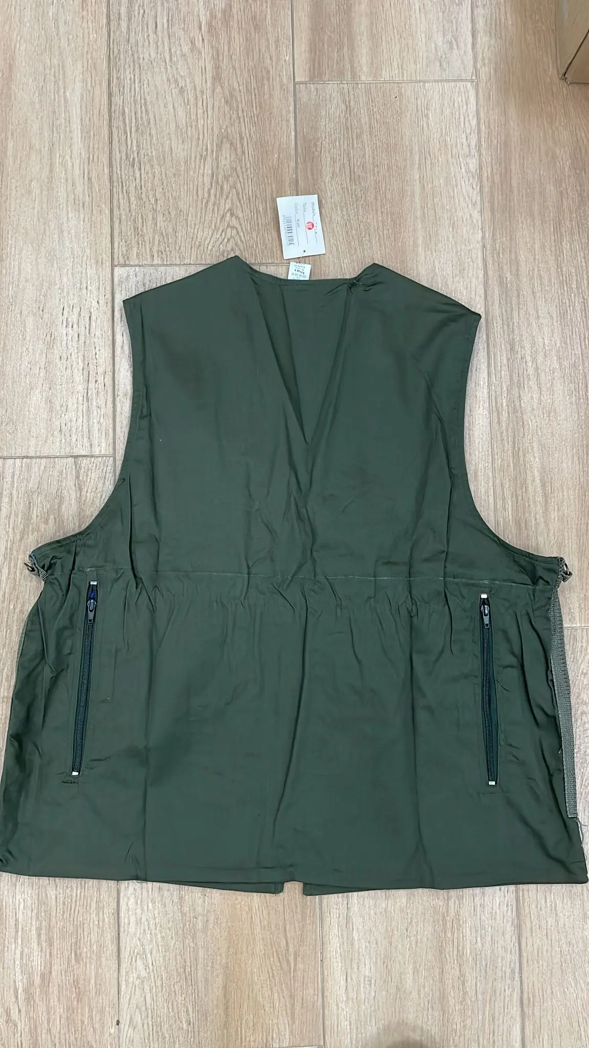 CHALECO BASICO CAZA VERDE TALLA UNICA - Imagen 3