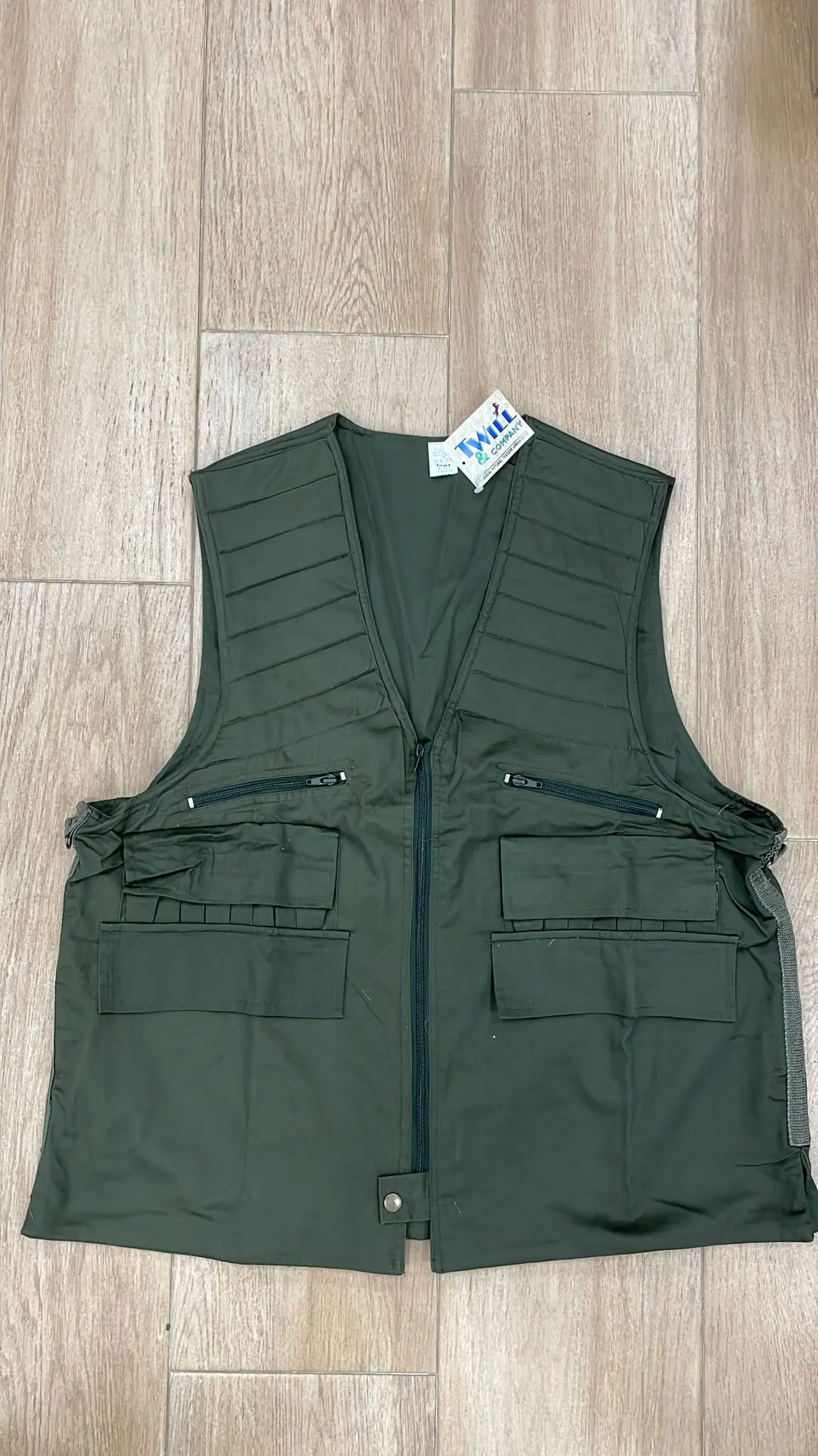 CHALECO BASICO CAZA VERDE TALLA UNICA - Imagen 2