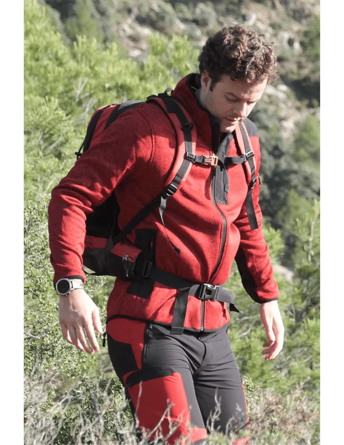 CHAQUETA PUNTO ROJO TENEGUIA REF.2002 BENISPORT - Imagen 3