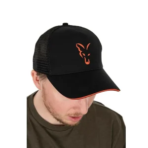 GORRA FOX NEGRA REJILLA