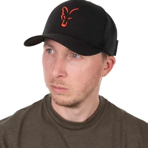 GORRA FOX NEGRA/NARANJA
