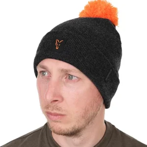 GORRO FOX NEGRO/NARANJA