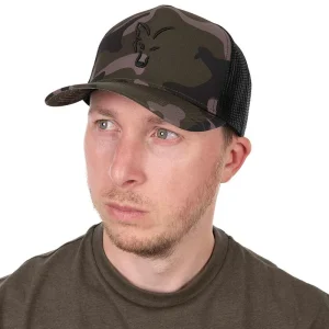 GORRA FOX  TRUCKER CAMO/BLACK  REJILLA