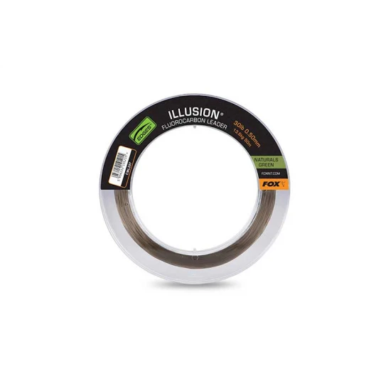 ILLUSION VERDE FLUOROCARBON LEADER FOX 50M - Imagen 2