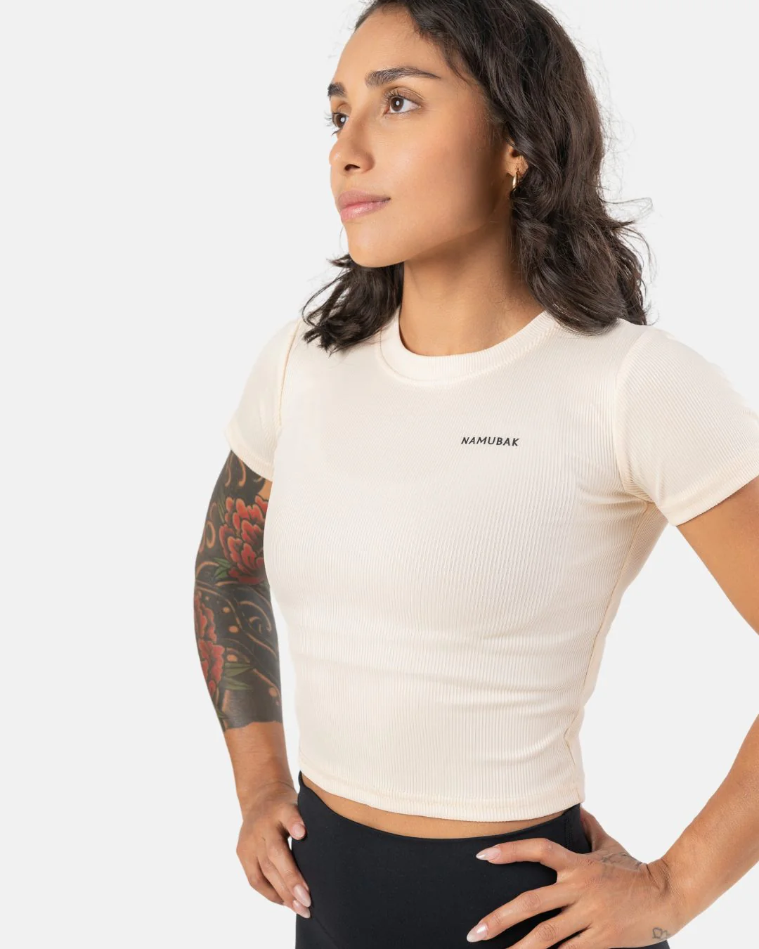 Crop Top Básico Reciclado Namubak - Imagen 5