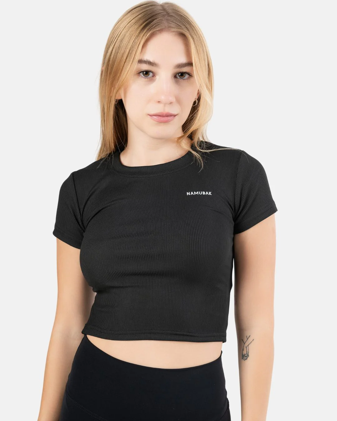 Crop Top Básico Reciclado Namubak - Imagen 3