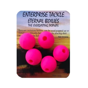 ENTERPRISETACKLE BOILIE FLURO ROSA 15MM POPUP