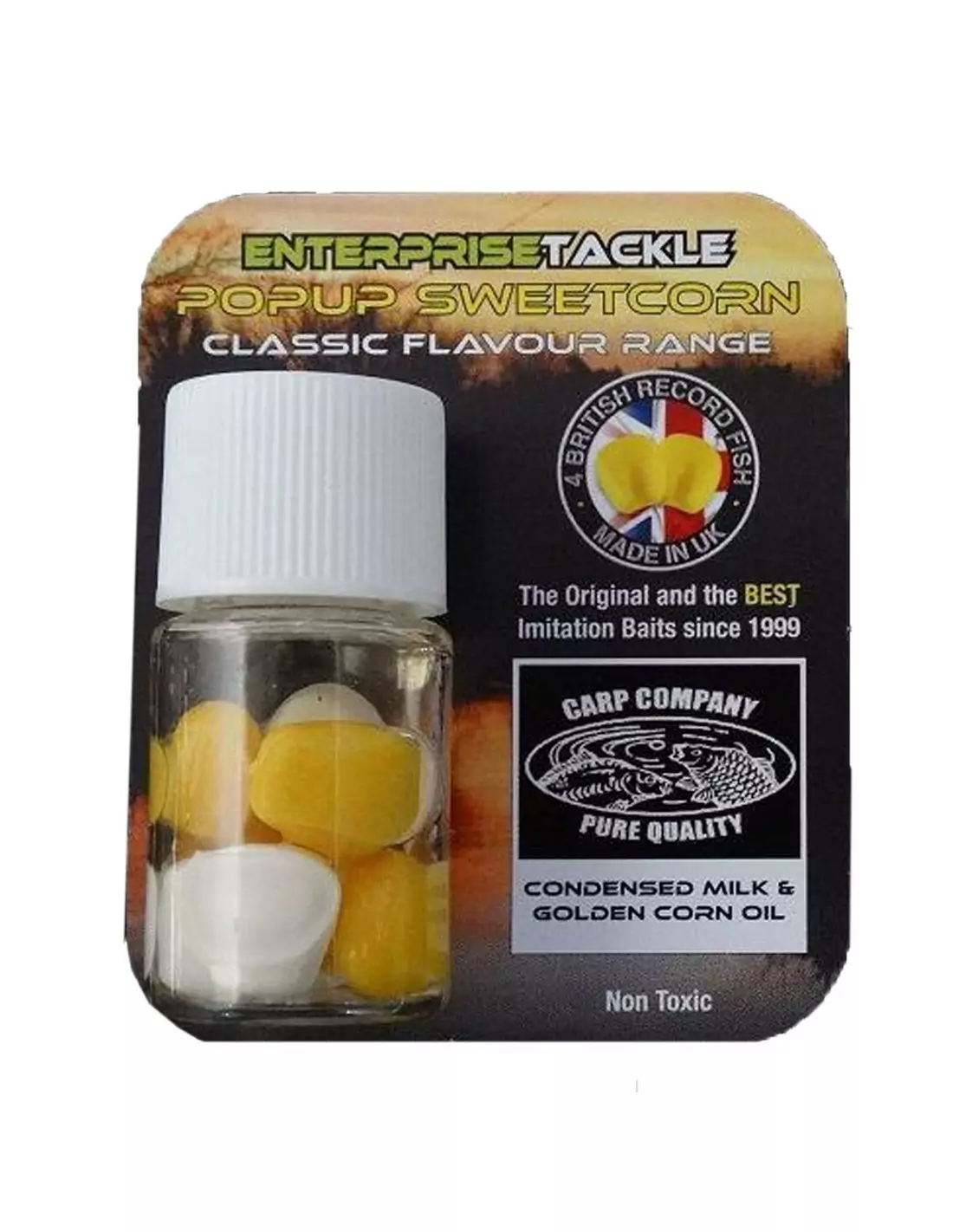 ENTERPRISETACKLE POP UP MAIZ LECHE CONDENSADA Y AC