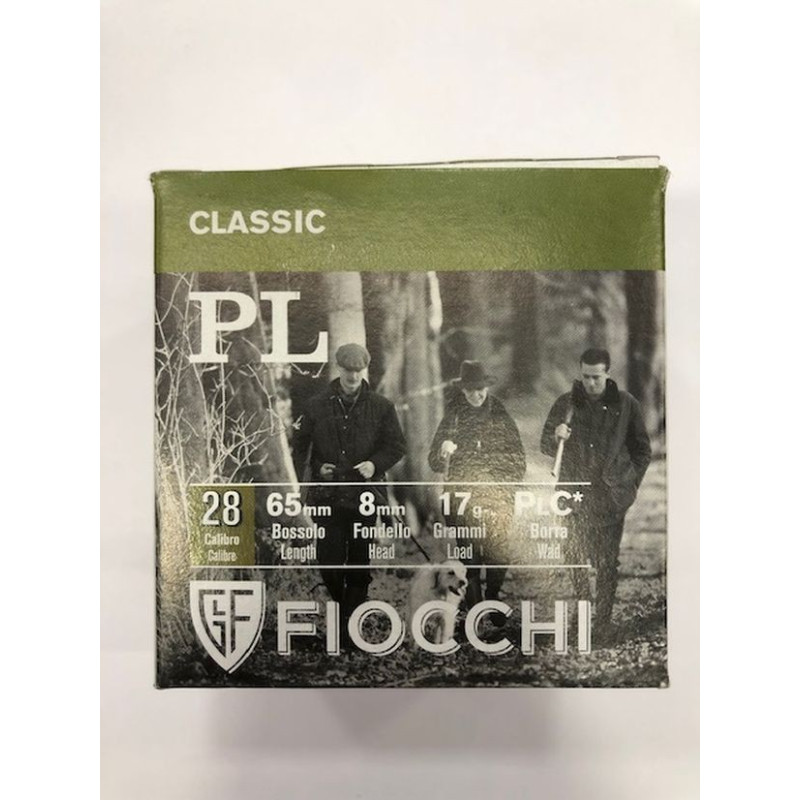 CARTUCHO FIOCCHI PL 17GR CAL.28