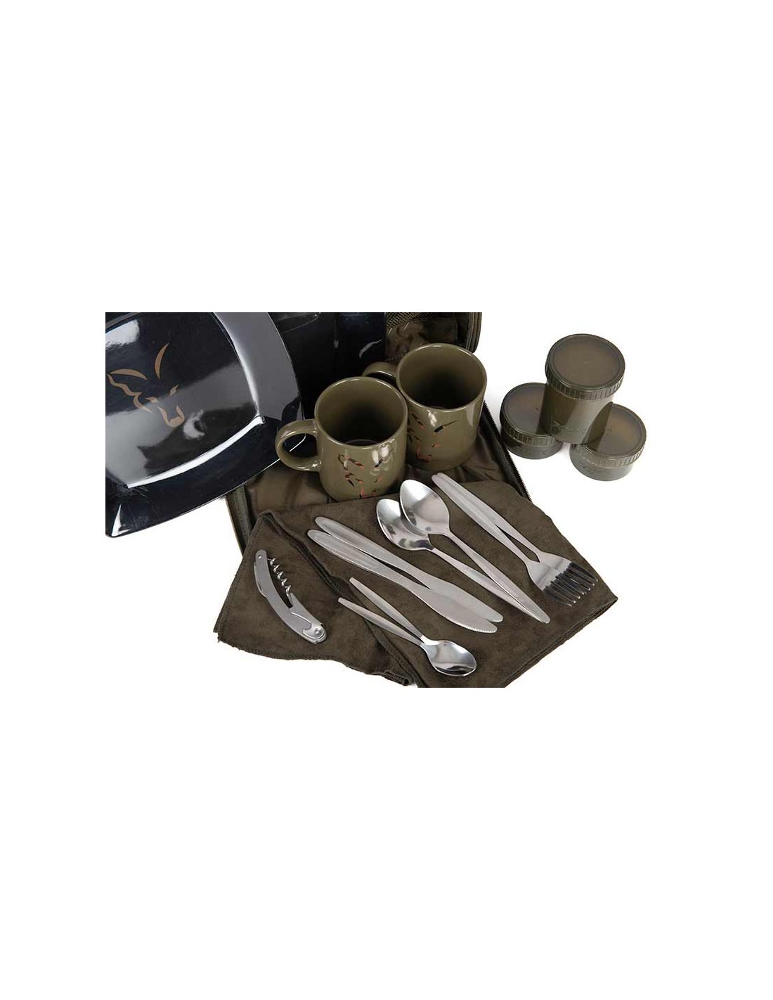 BOLSO CUBIERTOS DINNER SET 2 PERSONAS CAMOLITE FOX - Imagen 5