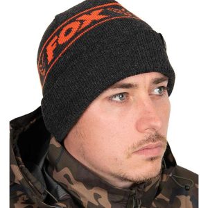 GORRO FOX COLLECTION NEGRO/NARANJA