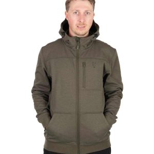 CHAQUETA FOX SOFT SHELL COLLECTION GREEN/BLACK