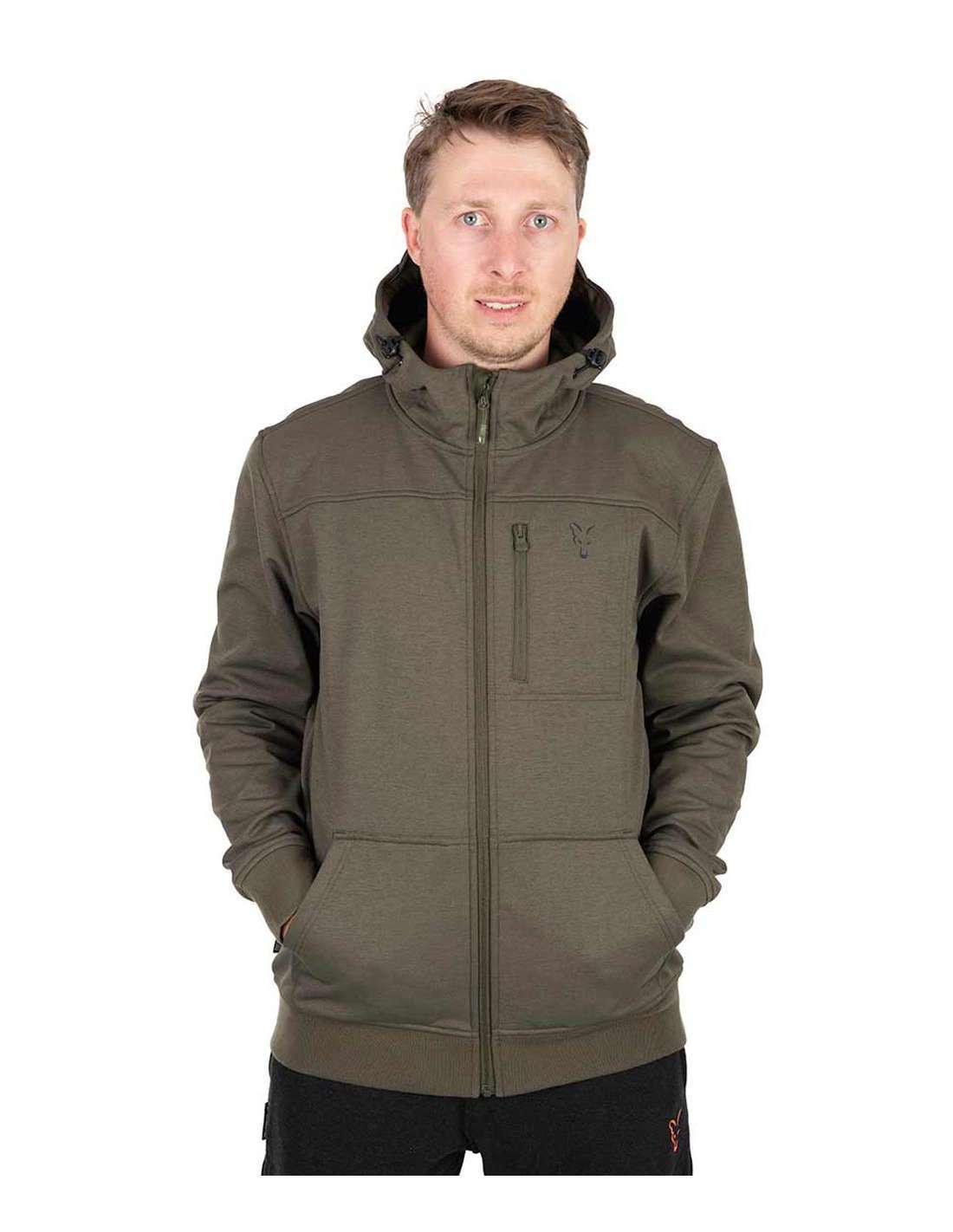 CHAQUETA FOX SOFT SHELL COLLECTION GREEN/BLACK - Imagen 2