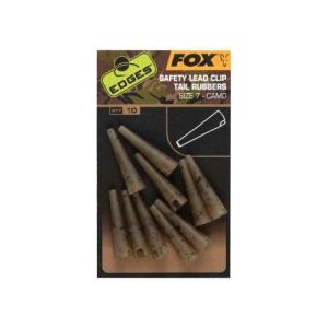 SAFETY LEAD CLIP TAIL RUBBERS FOX