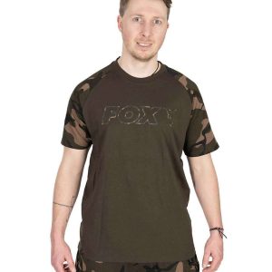 CAMISETA FOX OUTLINE PRINT KAKI
