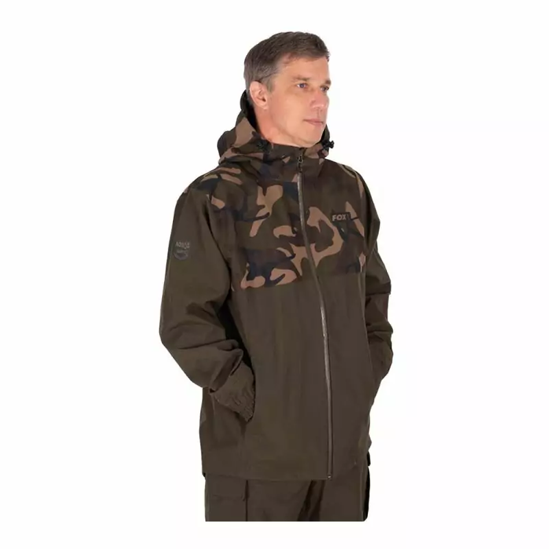 CHAQUETA RS25K RAIN JACKET KHAKI/CAMO - Imagen 2