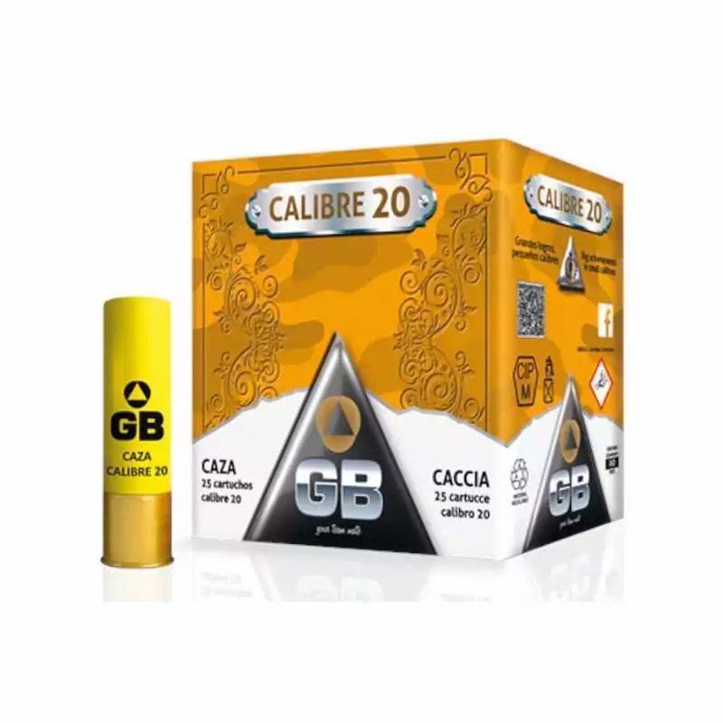 CARTUCHOS GB 25GR CAL.20 - Imagen 2