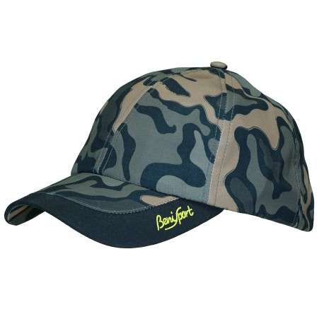 GORRA BENISPORT CAMUFLE VERDE - Imagen 2