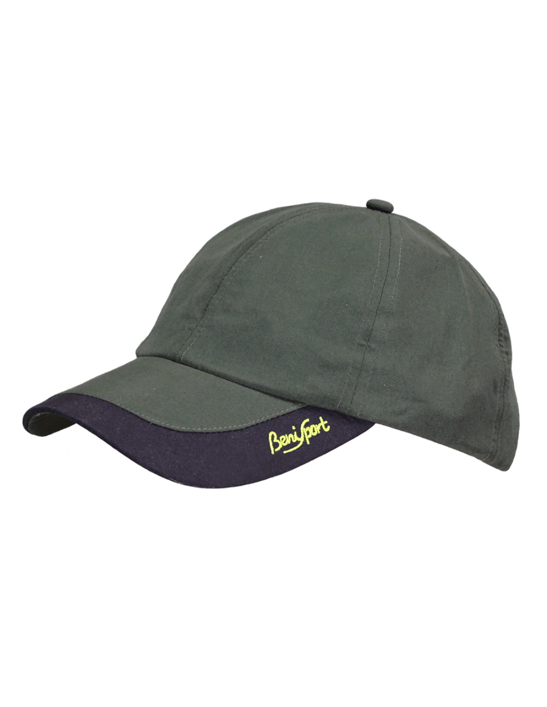 GORRA CAQUI/NEGRA MICROFIBRA BENISPORT