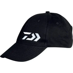 GORRA NEGRA CON SIMBOLO DAIWA BLANCO