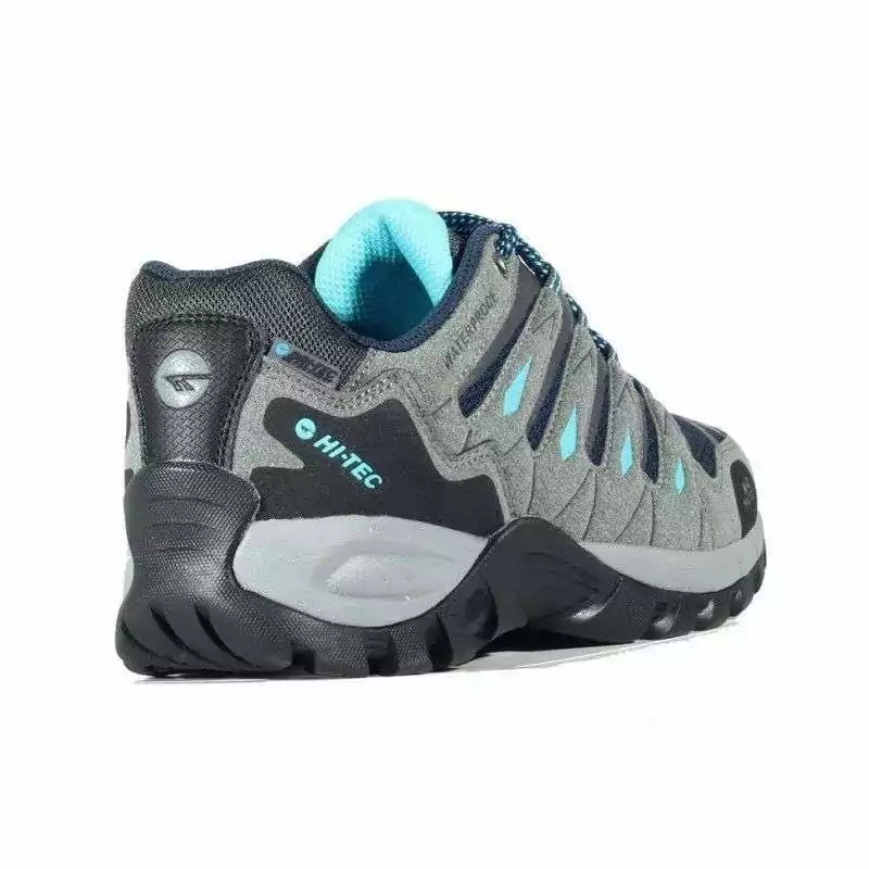 ZAPATILLA MUJER CORZO GREY BLUE HI-TEC - Imagen 5