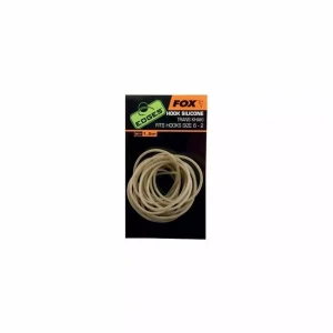 TUBO SILICONA ANZUELO FOX Nº 6-2