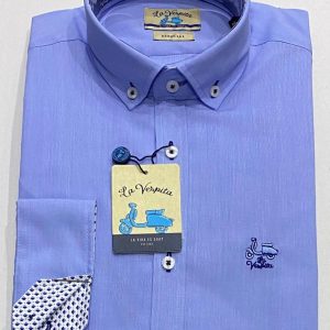 Camisa La Vespita Celeste 5885