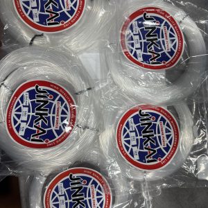 LEADER MONOFILAMENTO JINKAI EXTREME FORCE 100 MTR 2,04 SIN MONTAR CLEAR 580 libras