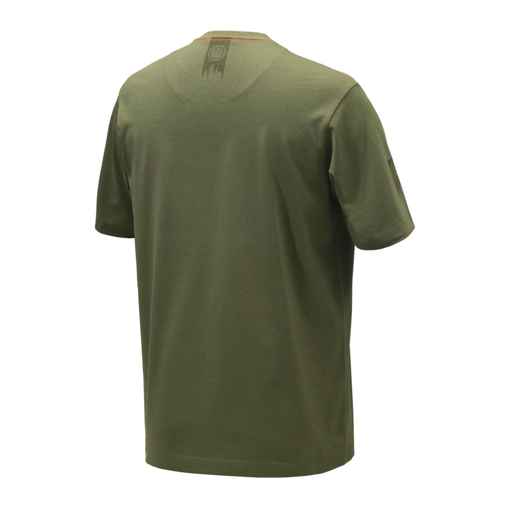 CAMISETA BERETTA TRIDENT DARK OLIVE - Imagen 3