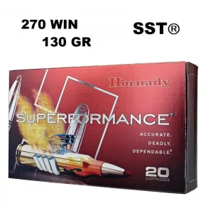 BALA HORNADY  270WIN 130GR SST SUPERFORMANCE