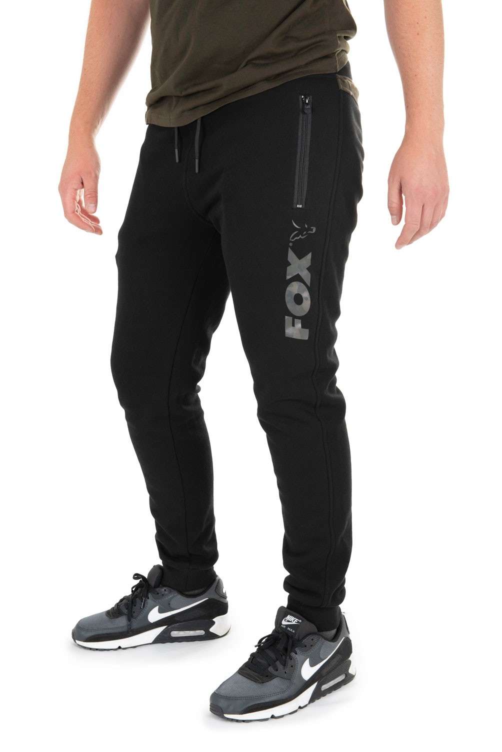 PANTALON JOGGERS NEGRO LOGO CAMO FOX - Imagen 2