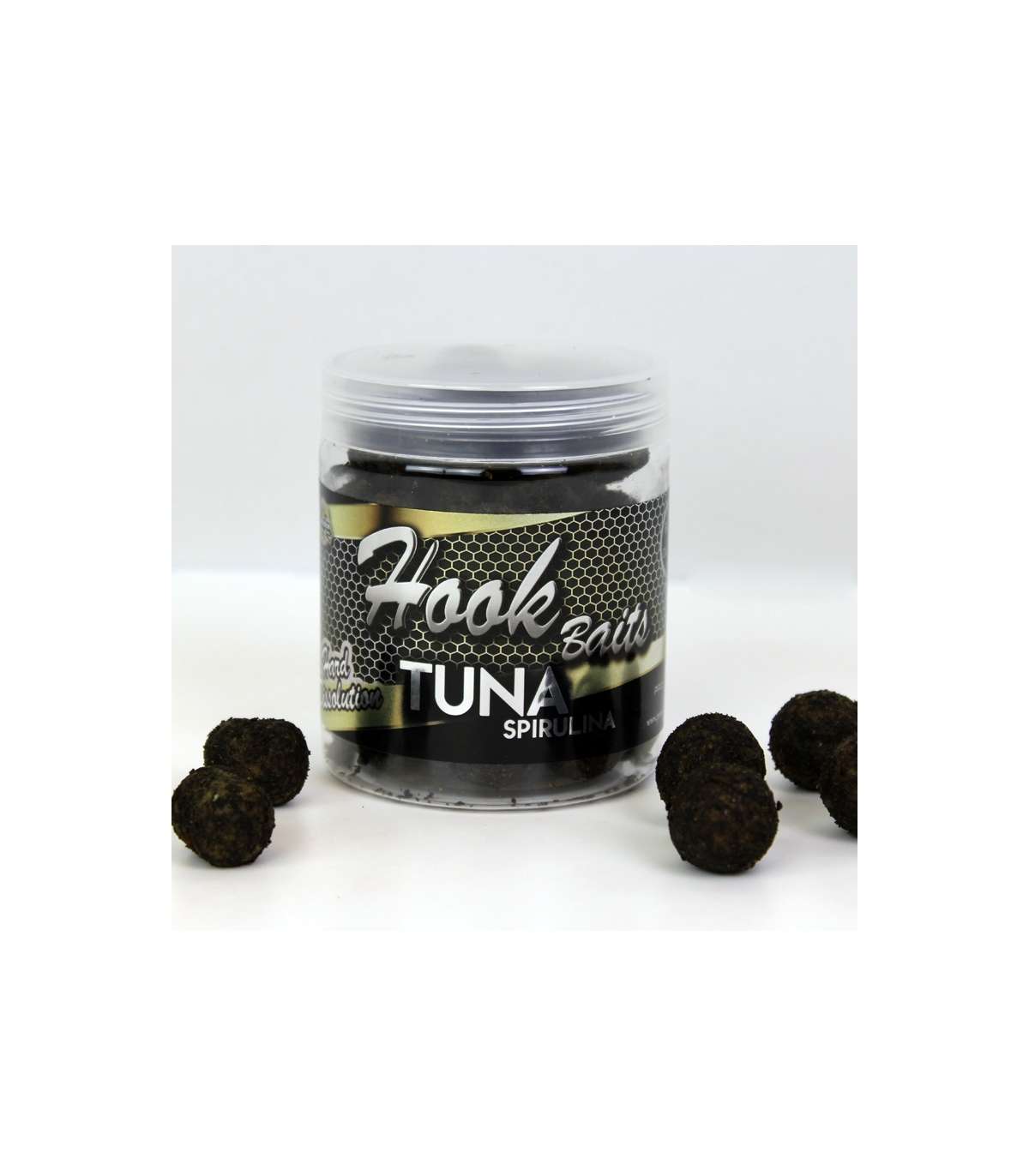 BOILIES & DUMBELL 20MM TUNA SPIRULINA 130GR PRO EL - Imagen 2