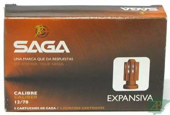 CARTUCHO BALA SAGA EXPANSIVA 28GR CAL.12