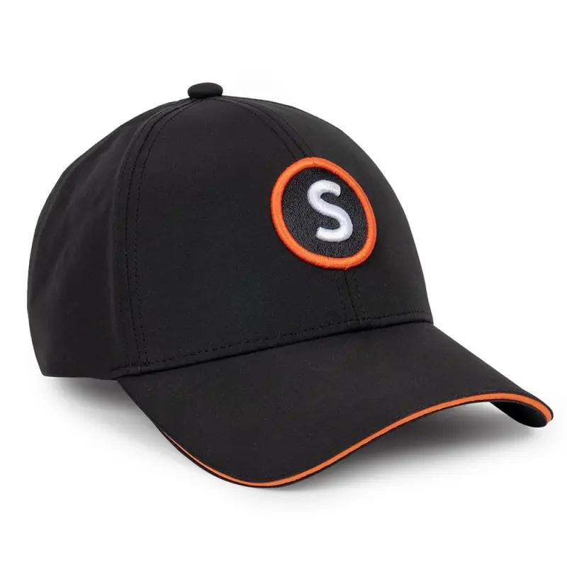 GORRA SONUBAITS LOGO BORDADO NARANJA Y BLANCO - Imagen 2