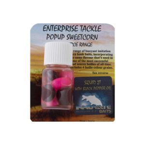 ENTERPRISETACKLE POPUP MAIZ CALAMAR PIMIENTA NEGRA