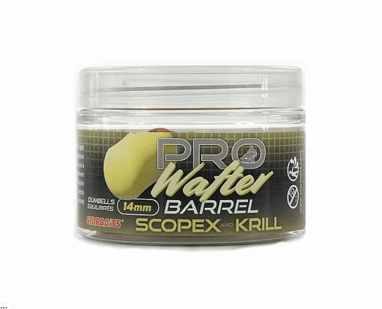 DUMBELL WAFTER 14MM SCOPEX KRILL STARBAITS 50G - Imagen 2